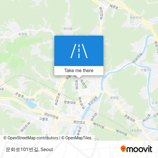 문화로101번길 map