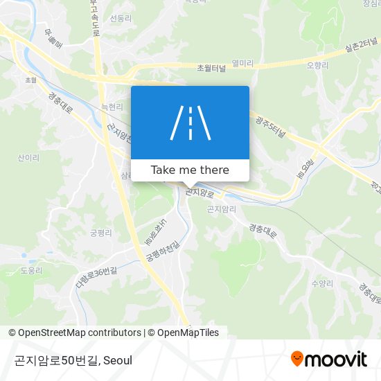 곤지암로50번길 map