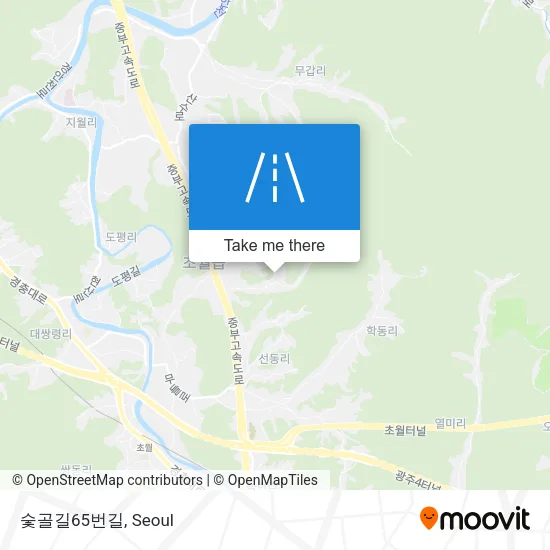 숯골길65번길 map