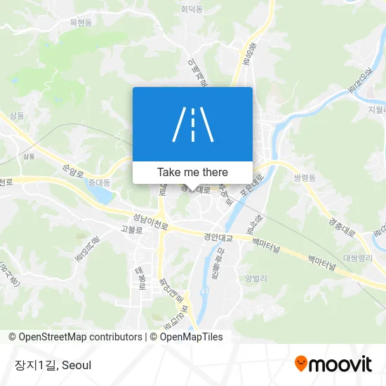 장지1길 map