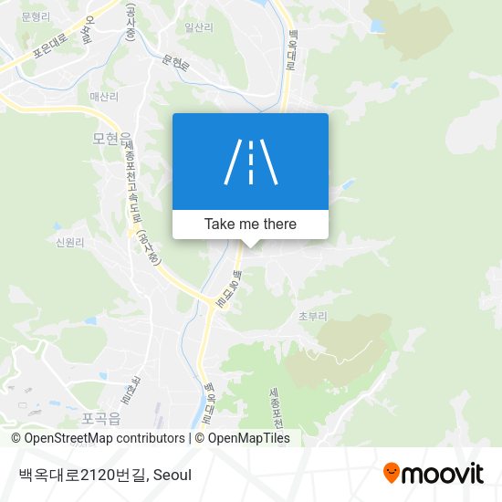 백옥대로2120번길 map