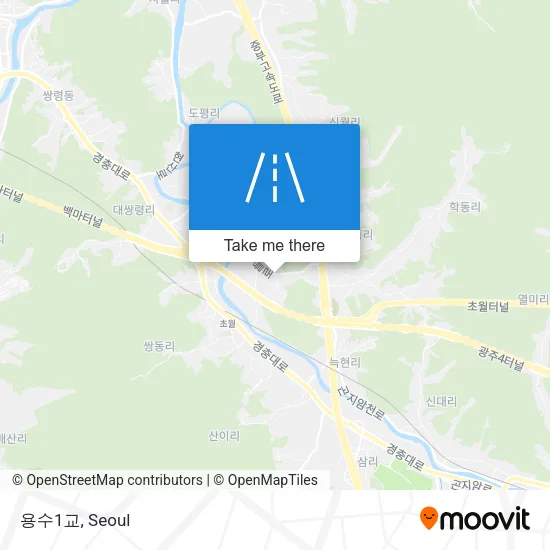 용수1교 map