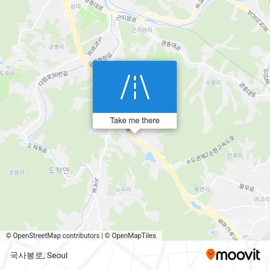 국사봉로 map