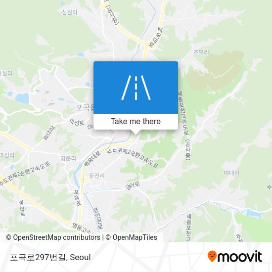포곡로297번길 map