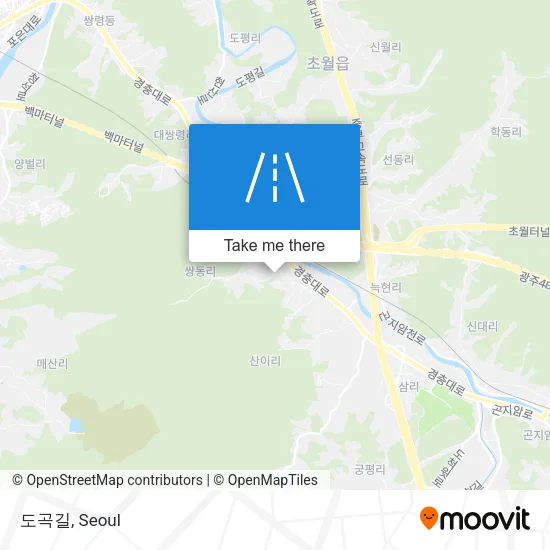 도곡길 map