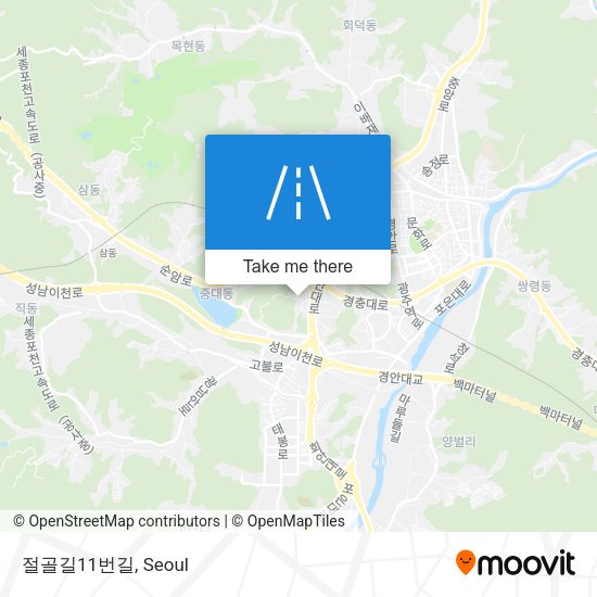 절골길11번길 map