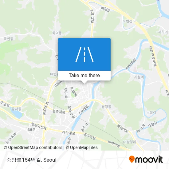 중앙로154번길 map