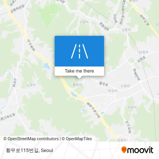 황무로115번길 map