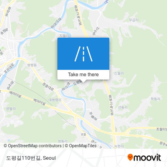 도평길110번길 map