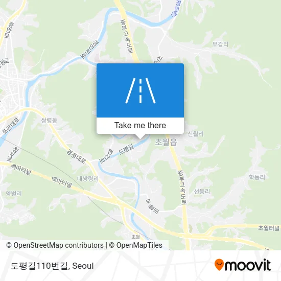 도평길110번길 map