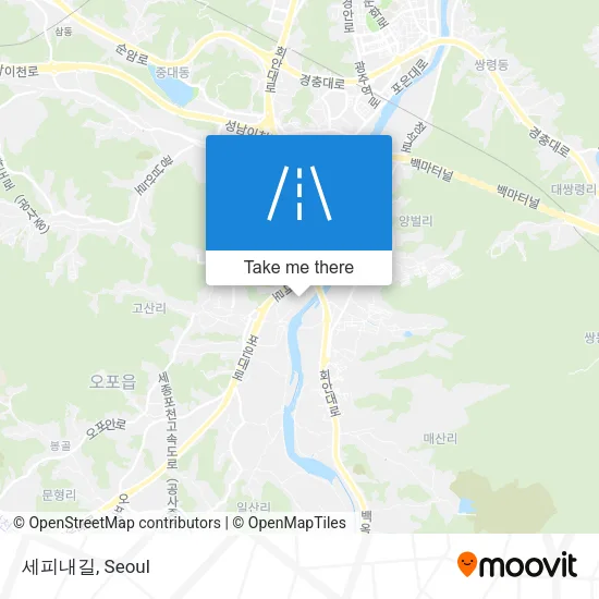 세피내길 map