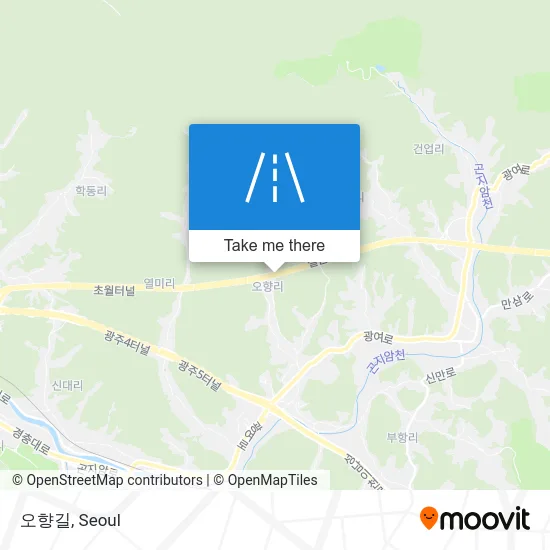 오향길 map