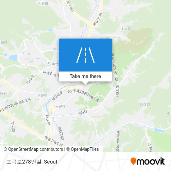 포곡로278번길 map