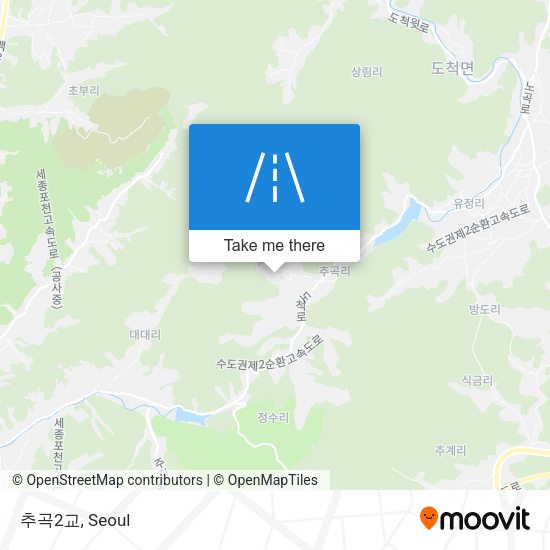 추곡2교 map