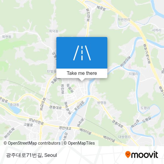 광주대로71번길 map