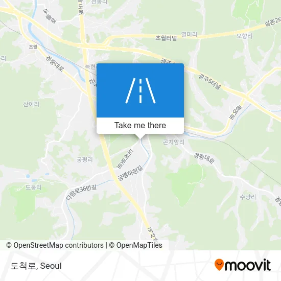 도척로 map