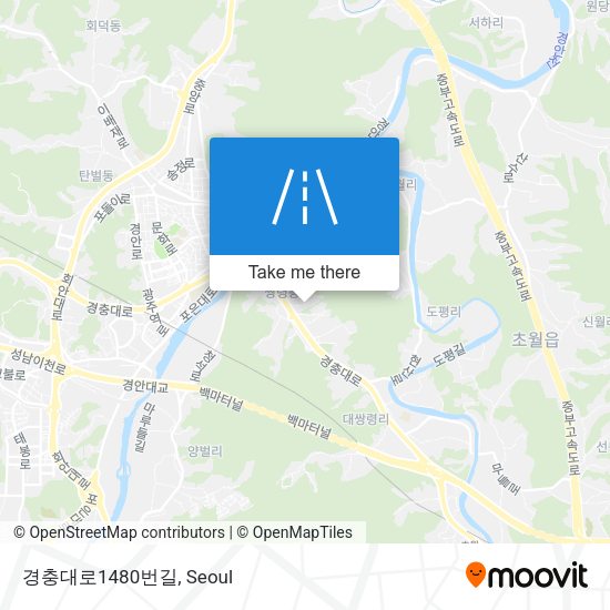 경충대로1480번길 map