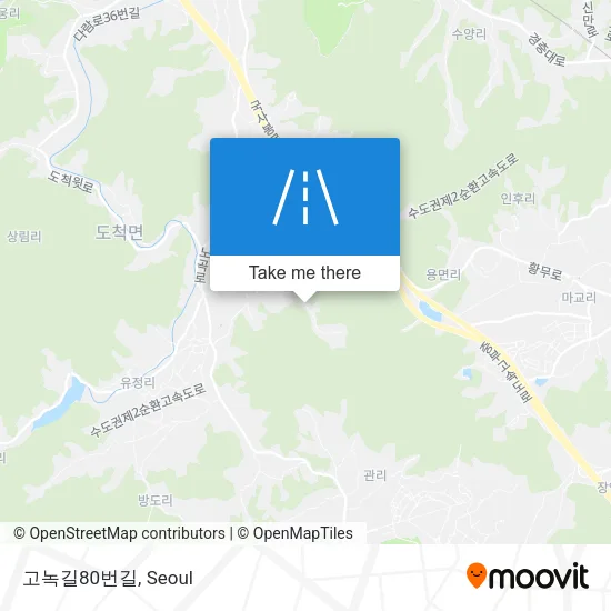 고녹길80번길 map