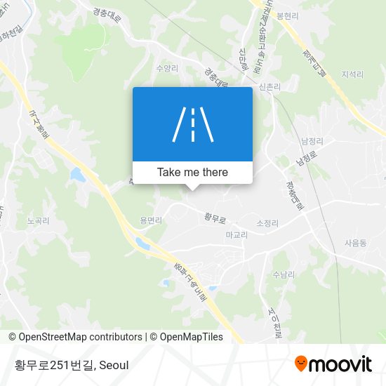 황무로251번길 map