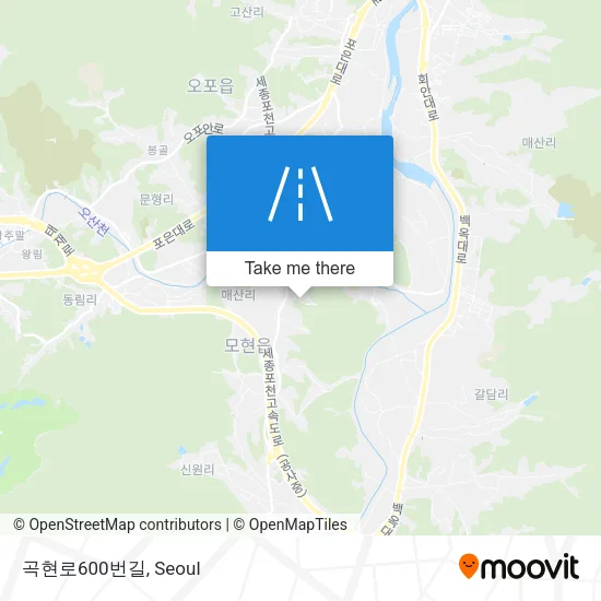 곡현로600번길 map