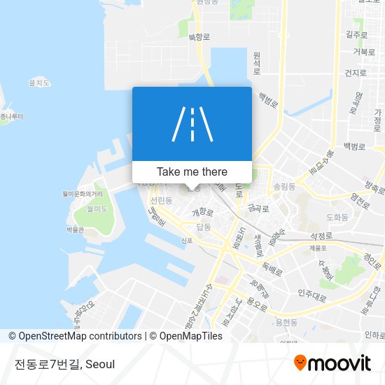 전동로7번길 map
