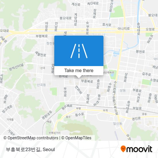부흥북로23번길 map