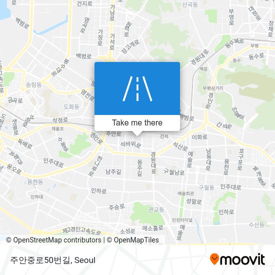 주안중로50번길 map