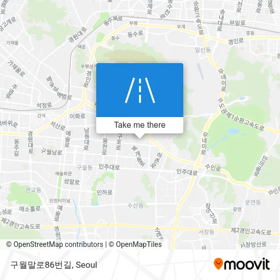 구월말로86번길 map