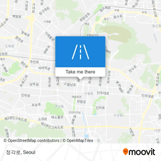 정각로 map