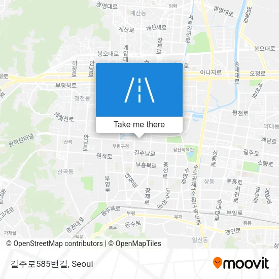 길주로585번길 map