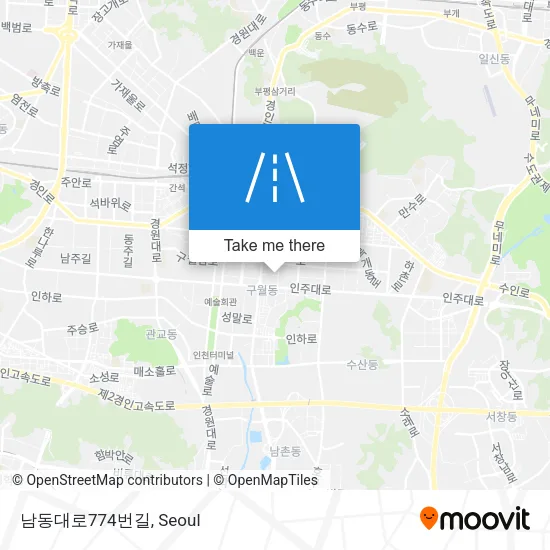 남동대로774번길 map