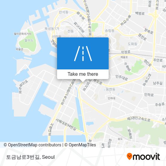 토금남로3번길 map