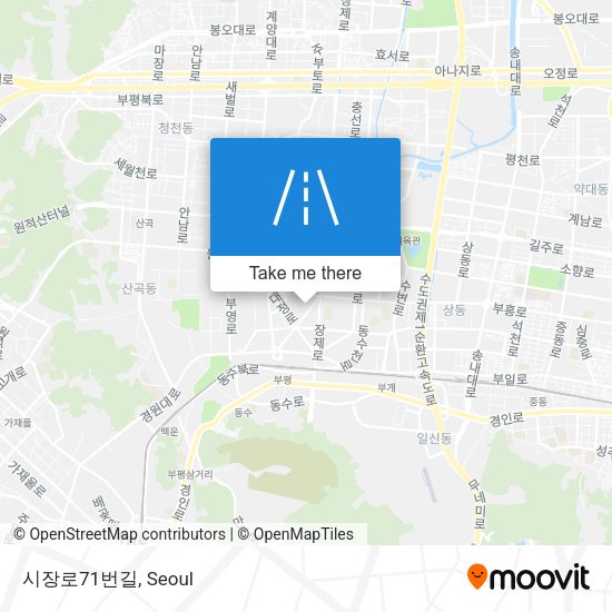 시장로71번길 map