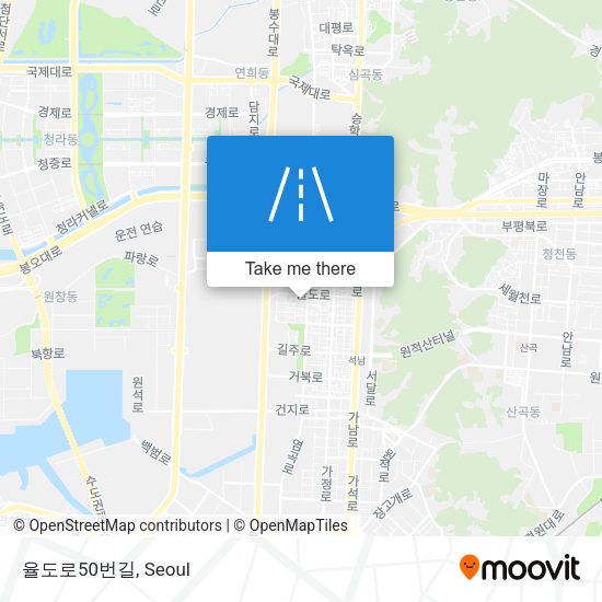 율도로50번길 map