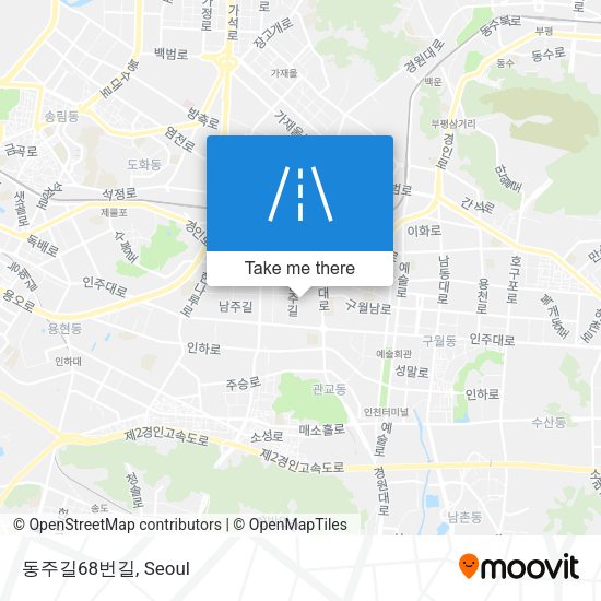 동주길68번길 map