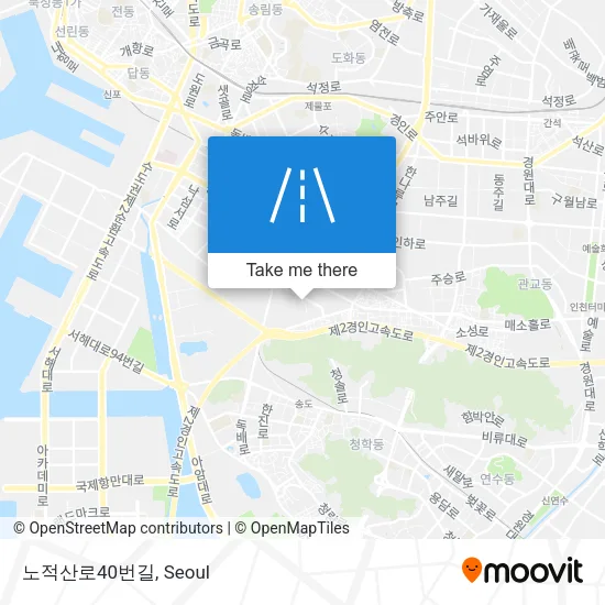 노적산로40번길 map