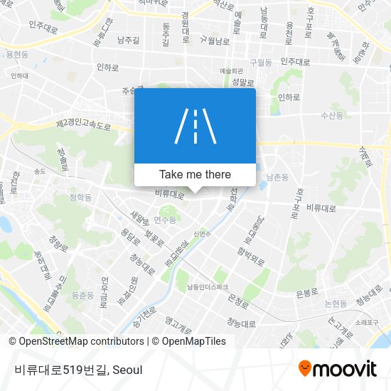 비류대로519번길 map
