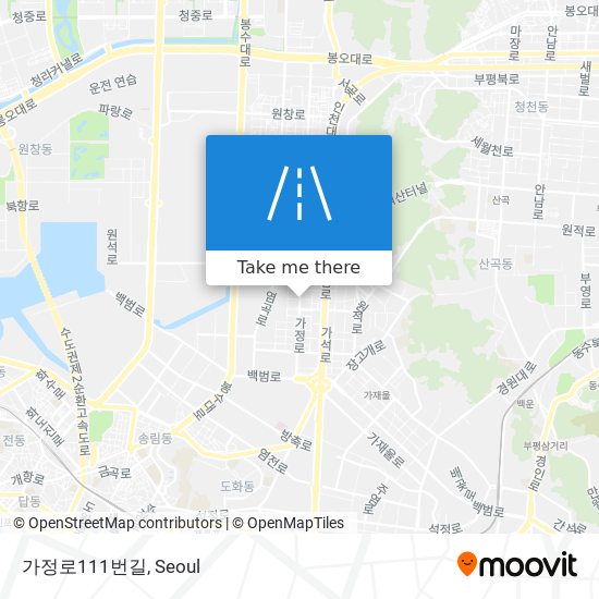 가정로111번길 map