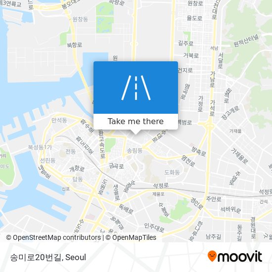 송미로20번길 map