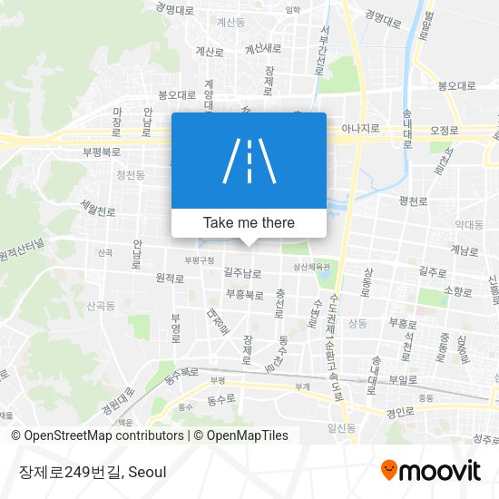 장제로249번길 map