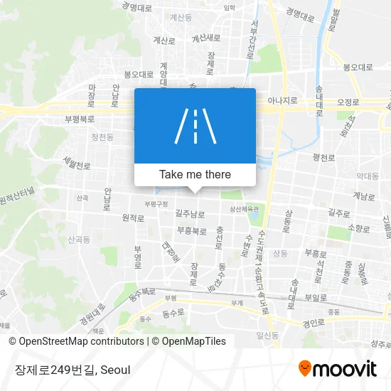 장제로249번길 map