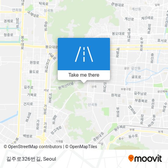 길주로326번길 map