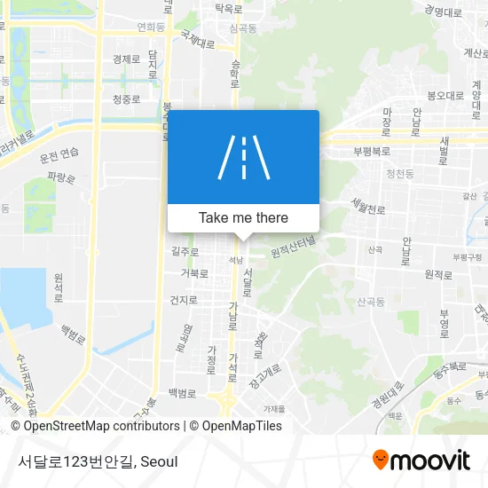 서달로123번안길 map