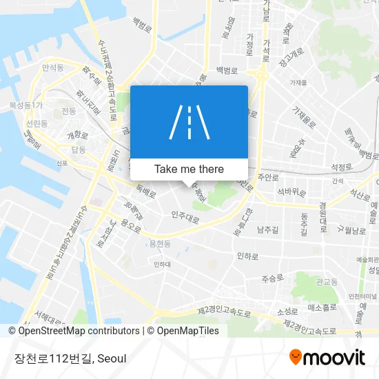 장천로112번길 map