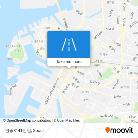 인중로41번길 map