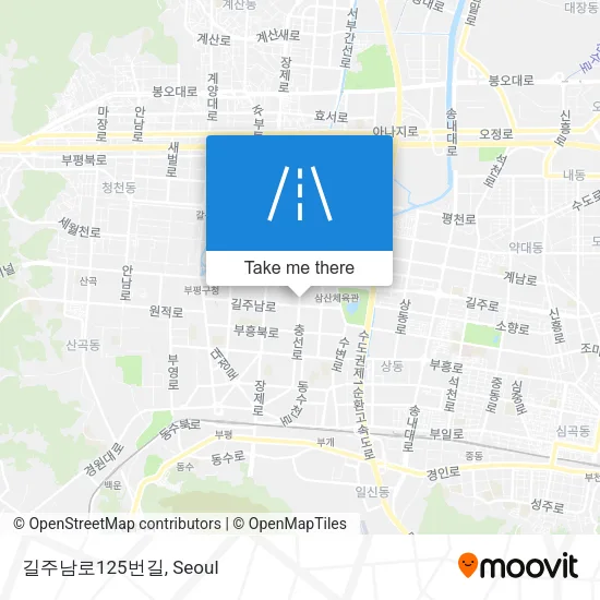 길주남로125번길 map