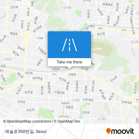 예술로360번길 map