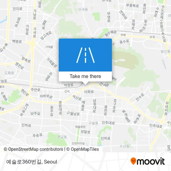 예술로360번길 map