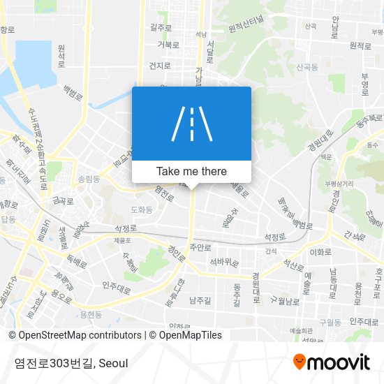 염전로303번길 map