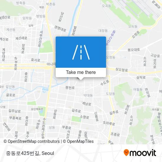중동로425번길 map